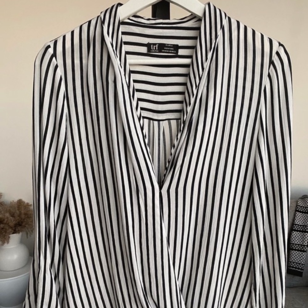 Zara striped top